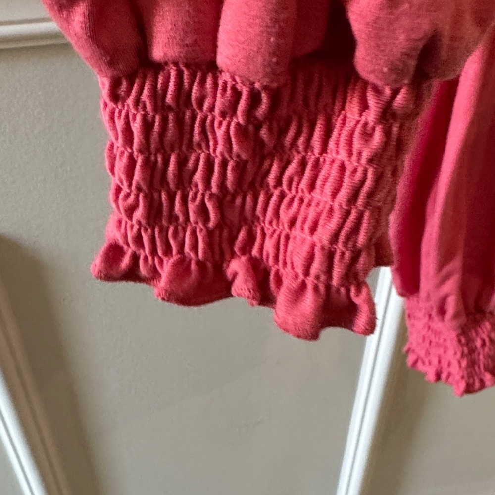 Zenana Outfitters Red Smocked Joggers XL - Picture 6 of 11